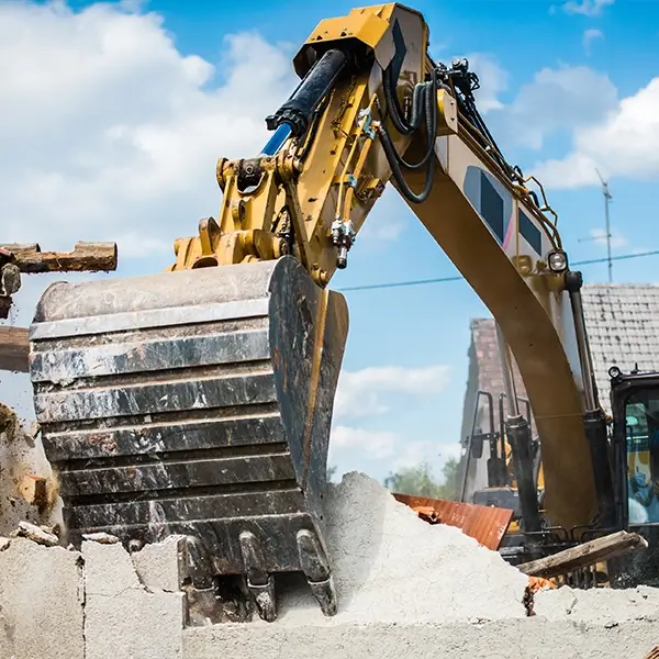 Einfache Abrissarbeiten